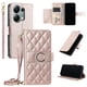 thumbnail image 1 of Funda tipo billetera FOXDOCK para Xiaomi Redmi Note 13 Pro 4G – Tapa abatible con correa para mujer, 1 of 5