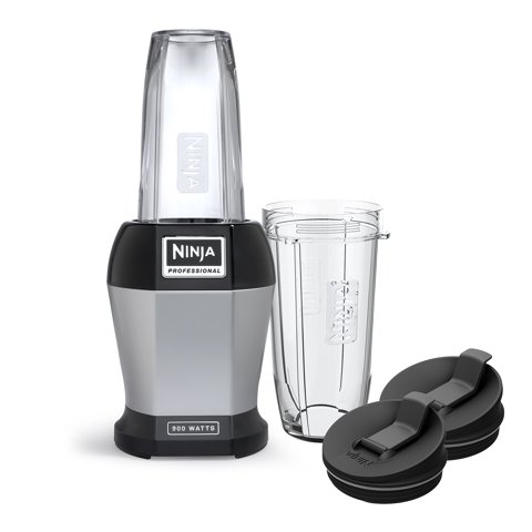 Licuadora Personal Ninja Bl450C Nutri Pro 900 W Con Vasos De 500 Ml Y 700 Ml