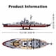 thumbnail image 3 of Barco Acorazado Alemán Bismarck, compatible Lego, 3 of 8