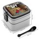 thumbnail image 2 of Harriet la Espía Fiambrera de Doble Capa, Contenedor de Almuerzo Portátil Apilable, Almacenamiento de Alimentos Hermético a Prueba de Fugas, 1000ml, 2 of 6