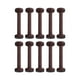 thumbnail image 1 of 10x Bobinas De Madera Vacías Bobina De Madera Para Artes Tejido De Alambre Hilo De Bordar Marrón, 1 of 3