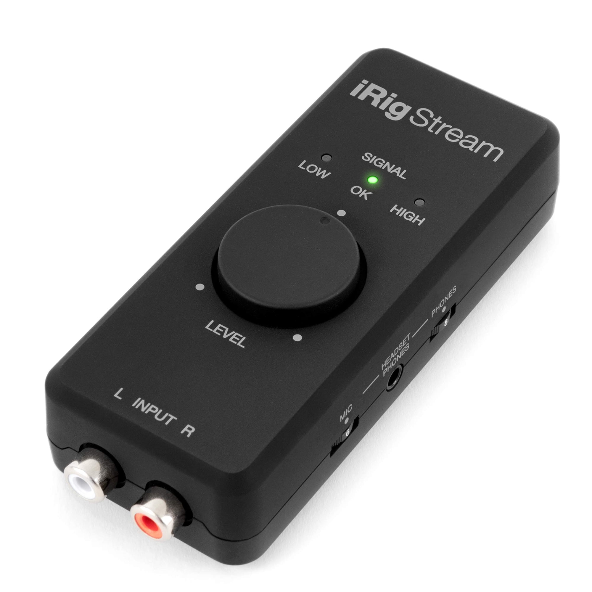 Ik Multimedia - Interfaz De Audio Estéreo Irig Stream Para Iphone Ipad Mac Ios Y Pc Con Usb C Lightning Y Usb Para Grabación De 24 Bits Y 48 Khz Desde Mezcladores Y Equipos De Estudio