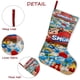 thumbnail image 5 of Los Pitufos Tema: Calcetines de Navidad, fino lino blanco para colgar en escaleras y chimenea, decoración navideña para el hogar, regalo de Navidad. 54cm × 38cm, 5 of 5