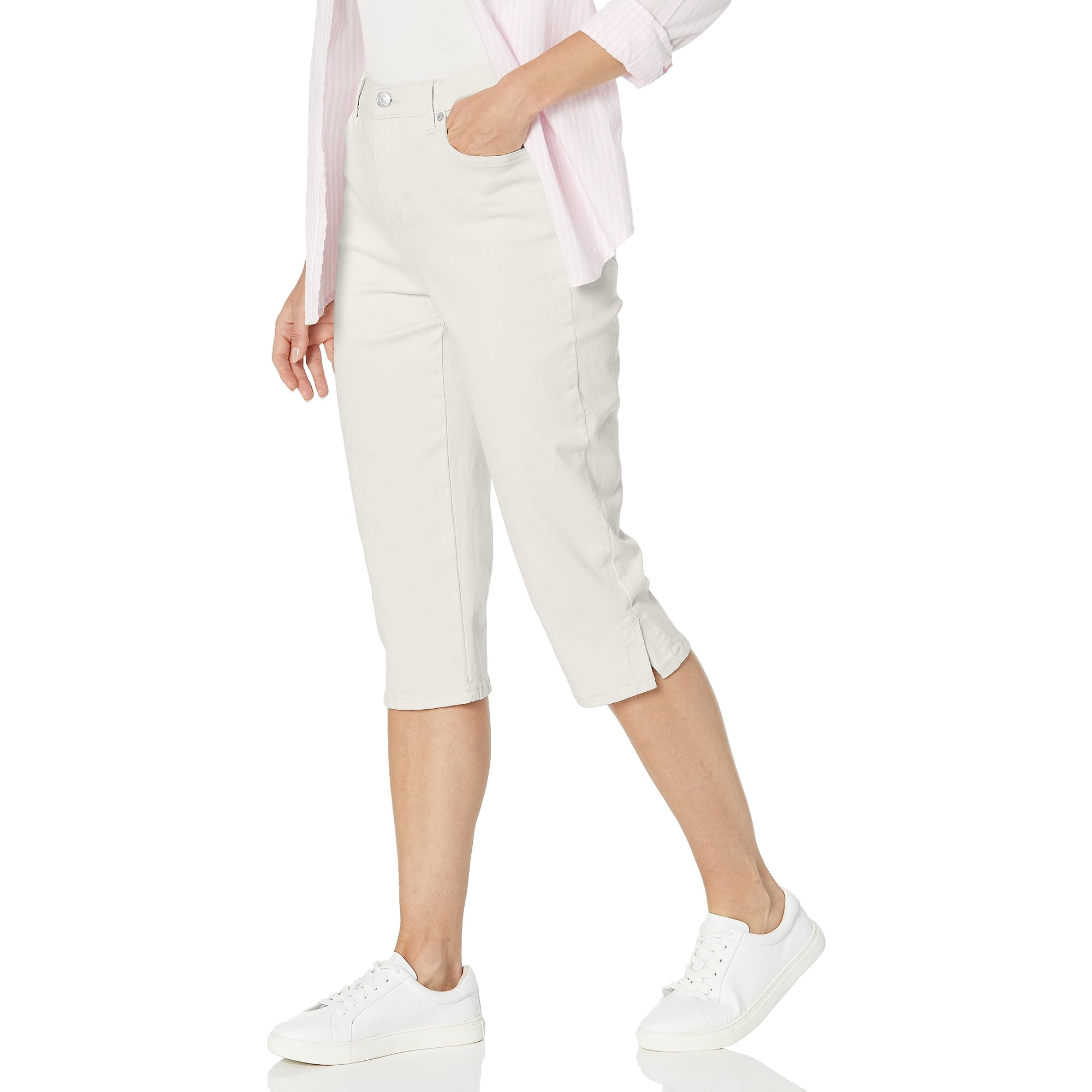 Pantalones Capri Amanda Gloria Vanderbilt Jean Con Entrepierna De 53 Cm