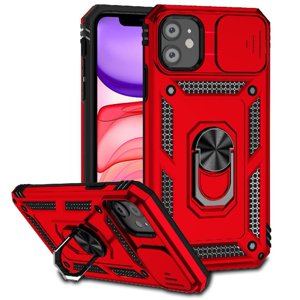 Estuche Gangxun Para Iphone 11, Soporte Giratorio 360°, Estilo Mecánico Y Magnético