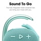 thumbnail image 3 of Altavoz Bluetooth JBL Clip 4, color verde azulado, resistente al agua, batería de 10 h, 3 of 6
