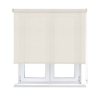 Cortina Roller Screen 1% Premium Blanco Lino 120X250 Viewtex