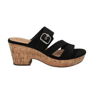 Sandalia Mujer Negro Lily Police