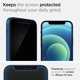 thumbnail image 4 of Protector de pantalla Spigen Glastr EZ FIT para iPhone 12 Mini, paquete de 2, 4 of 8