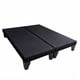 thumbnail image 5 of Cama Dos Plazas Con Respaldo y bases divididas de 150 X 190cm Tapizada en Lino Negro, 5 of 6