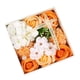 thumbnail image 3 of Jabón De Flores Con Pétalos De Jabón Romántico Perfumado Floral Para Fiesta Aniversario Naranja, 3 of 3
