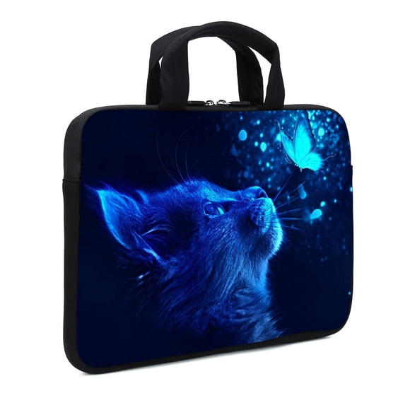Funda para portátil XMBFZ para portátil de 11,6 a 12,1 pulgadas, Blue Cat