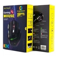 Mouse Gamer Aoas K90 Rgb Gaming Mouse Usb Color Negro