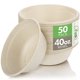 thumbnail image 1 of Tazones de papel Green Swan 1183 ml (paquete de 50) compostables, 1 of 8