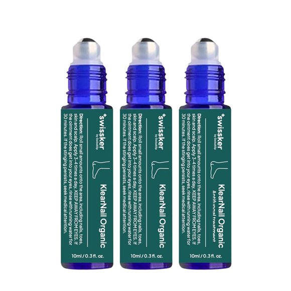 Tratamiento para uñas Swissklip KlearNail orgánico 3 x 10 ml