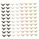 thumbnail image 5 of Protectores De Esquinas De Metal Para Libros, Versátiles, Para Diarios, Cuadernos, 80 Unidades, 4 Colores, 5 of 5