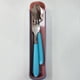 thumbnail image 1 of 1set, Stainless Steel Chopsticks Fork And Spoon, Tableware Set Of Three Office Workers, Students And Children Spork Chopsticks Single Set Outdoor Storage Box Gift Box, College Dorm Room Apartment Ess, 1 of 2