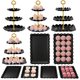thumbnail image 1 of Soporte para Cupcakes Kootek de 3 Niveles con 10 Piezas, 1 of 7