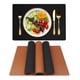 thumbnail image 1 of Set 4 Mantel Ecopiel Para Mesa De Comedor Doble Cara, 1 of 3