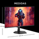 thumbnail image 4 of Monitor Gamer Plano Caixun 24 FHD VA 200Hz HDMI DP 1ms C24X1F, 4 of 8
