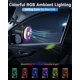 thumbnail image 3 of Ventilador de coche DICMKY USB oscilante recargable con luz colorida, 3 of 8