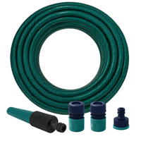 Polypipe - Manguera De Jardín 1/2 Pulgada 20 Mts Mas Accesorios