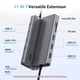 thumbnail image 2 of Hub USB-C 11 en 1 Acer con HDMI 4K y PD 100W Ethernet, 2 of 9