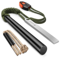 Terdemor Fire Starter - Ferro Rod Fire Starter Terdemor, 13 Cm, Kit De Pedernal Para Exteriores