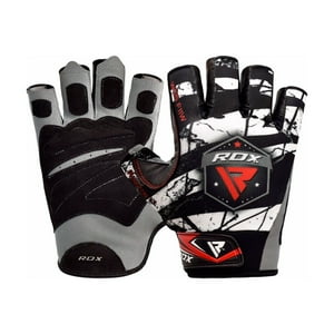Guantes Rdx De Pesas Subli White F11 Wgs-F11W Talla L