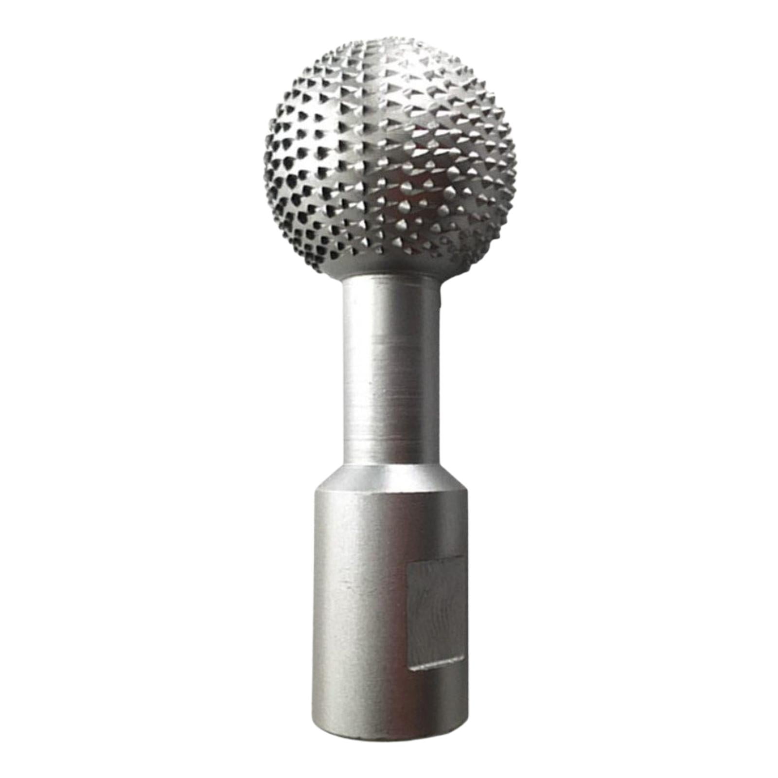 Magideal - Fresa Giratoria Esférica, Accesorio Para Carpintería, Fresa Giratoria De Metal Para Marcar Madera, Pulido, Grabado, Accesorio Para Amoladoras Angulare 10 Mm