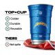 thumbnail image 2 of Vasos de Fiesta Top Cup 568 ml 20 Unidades Chargers NFL, 2 of 8