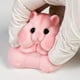 thumbnail image 3 of Juguete para hámster Squishy, hecho a mano, de silicona, mochi, rosa peludo, 3 of 3