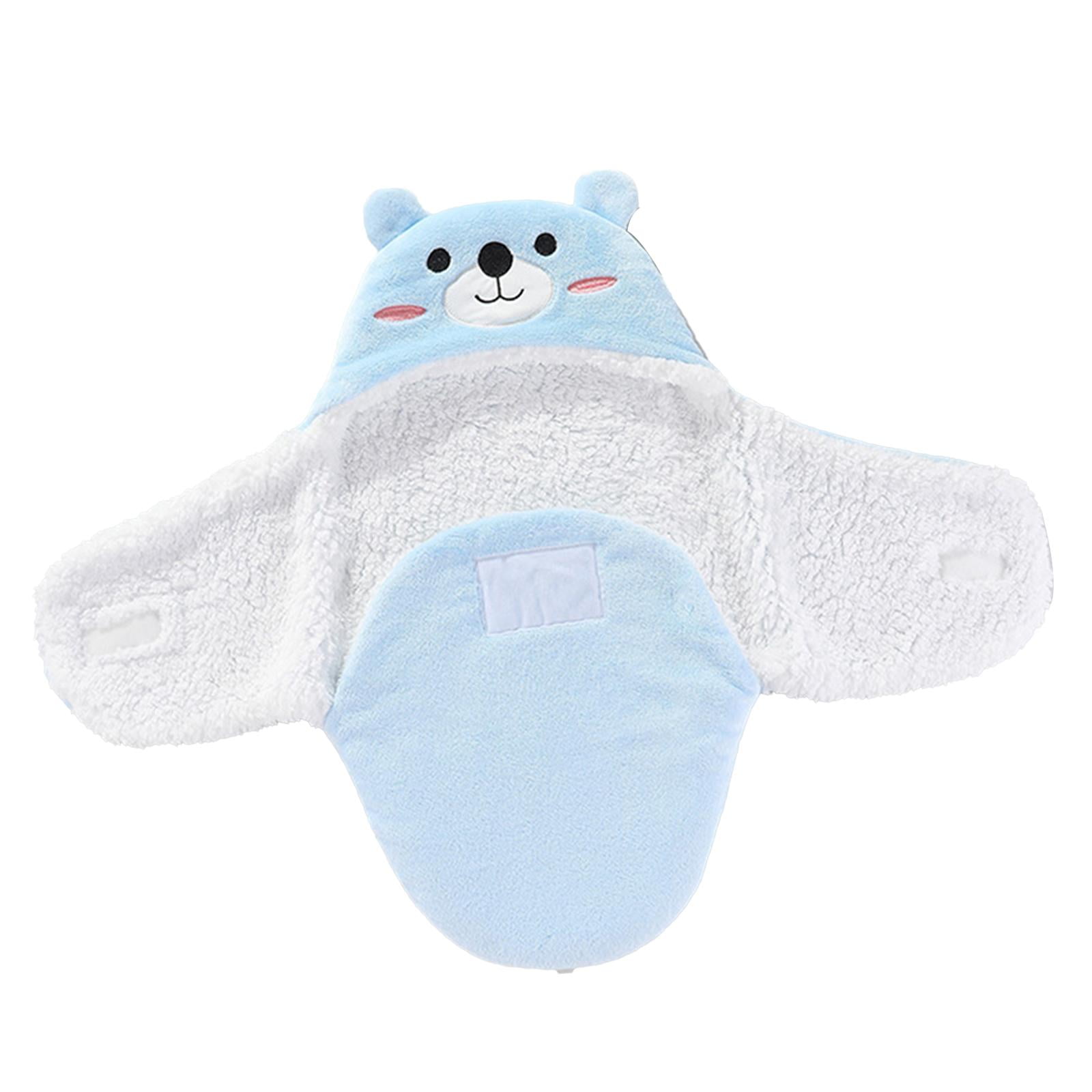 Bothyi - Manta Envolvente Para Bebé Recién Nacido, Bonito Regalo Para Niño, Manta Envolvente Elegante Para Recién Nacido, Azul, 62cm