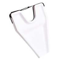 Ioensy - Bandeja De Lavado De Cabello Portátil, Almohada De Lavado A Contracorriente Para Peluquería, Blanco Antiguo