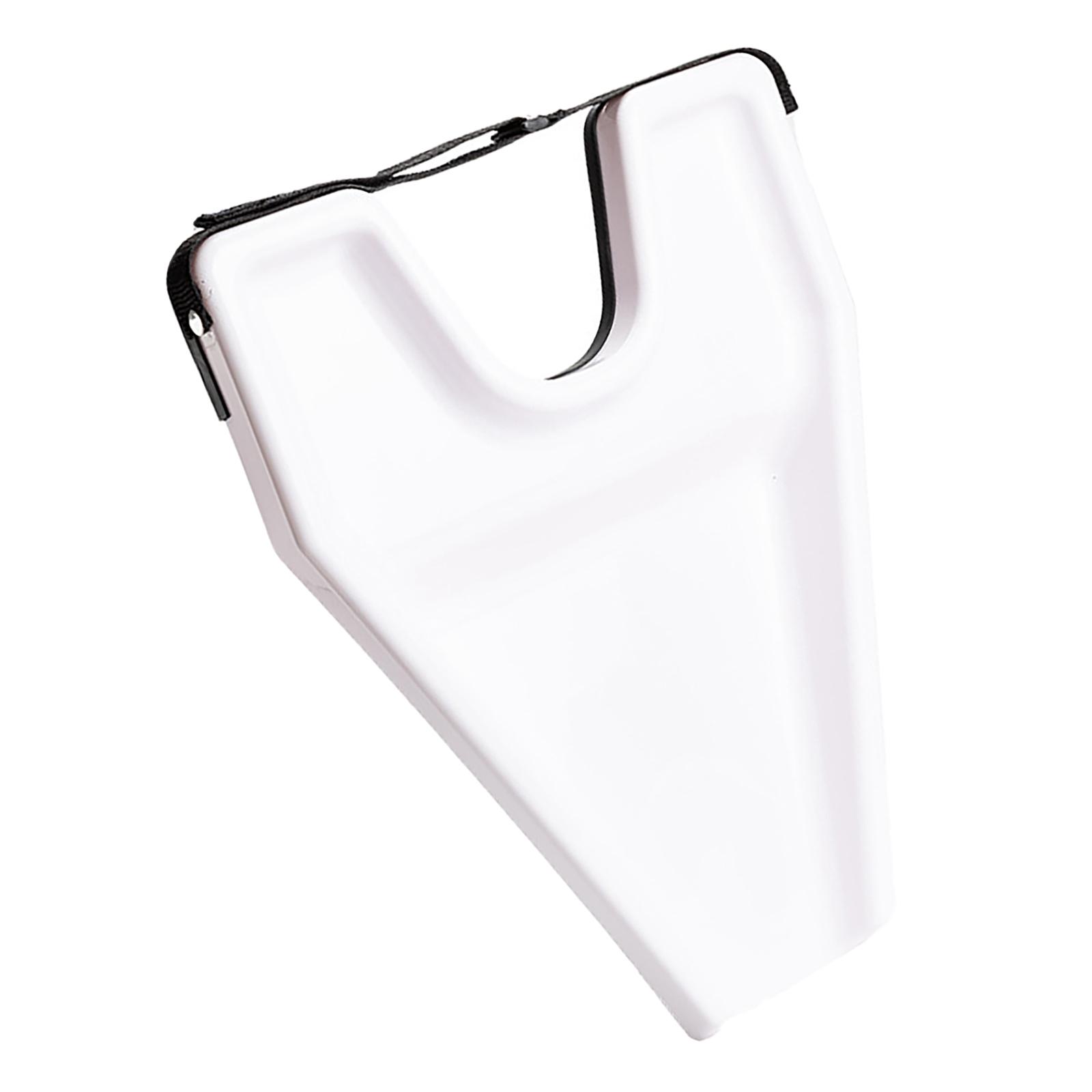 Ioensy - Bandeja De Lavado De Cabello Portátil, Almohada De Lavado A Contracorriente Para Peluquería, Blanco Antiguo