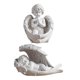 thumbnail image 2 of 2 Piezas Bebé ángel En Alas Estatua Estatuilla Decoración Del Hogar Querubín Esculturas, 2 of 5