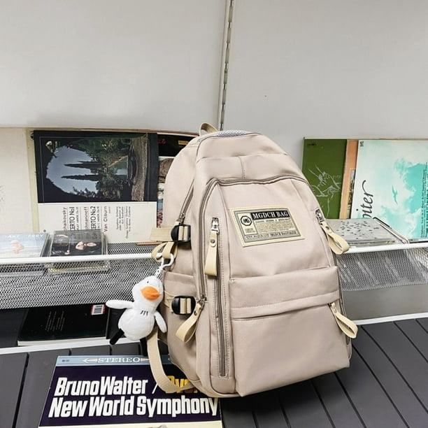 Women Girl Backpack Cool New Leisure Fashion College Laptop Student Lady School Bag Travel Nylon Book Trendy Backpack