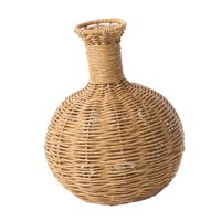 Bothyi - Jarrón De Flores Artificiales, Maceta Tejida Para Plantas, Para Mesa, Estantería, Oficina, Estilo A