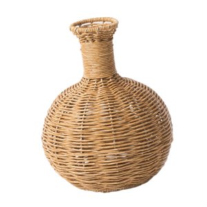 Bothyi - Jarrón De Flores Artificiales, Maceta Tejida Para Plantas, Para Mesa, Estantería, Oficina, Estilo A