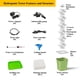 thumbnail image 5 of Kit de sistema de cultivo hidropónico RFnongye de 30 macetas, jardín vertical, 5 of 8
