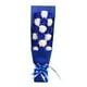 thumbnail image 4 of Ramo De Flores Mamá Flores Artificiales Para El Día De San Valentín Estante Día De La Madre Azul Con Blanco, 4 of 5