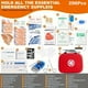 thumbnail image 2 of 296PCS First Aid Kit For Car Emergency Supplies Mini Compact Bag For Backpack, Basic Camping Essentials Survival Kit For Hiking Trave Travel, Home, Office, Vehicle, Camping, Workplace & Outdoor, 2 of 2