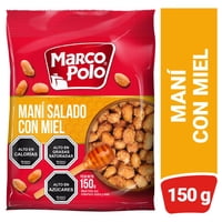Maní Salado Con Miel Bolsa 150 G Marco Polo