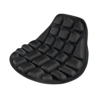 Magideal - Cojín De Asiento 3D Para Motocicleta, Cojín De Asiento Transpirable Antideslizante 3D Para , Negro Negro5