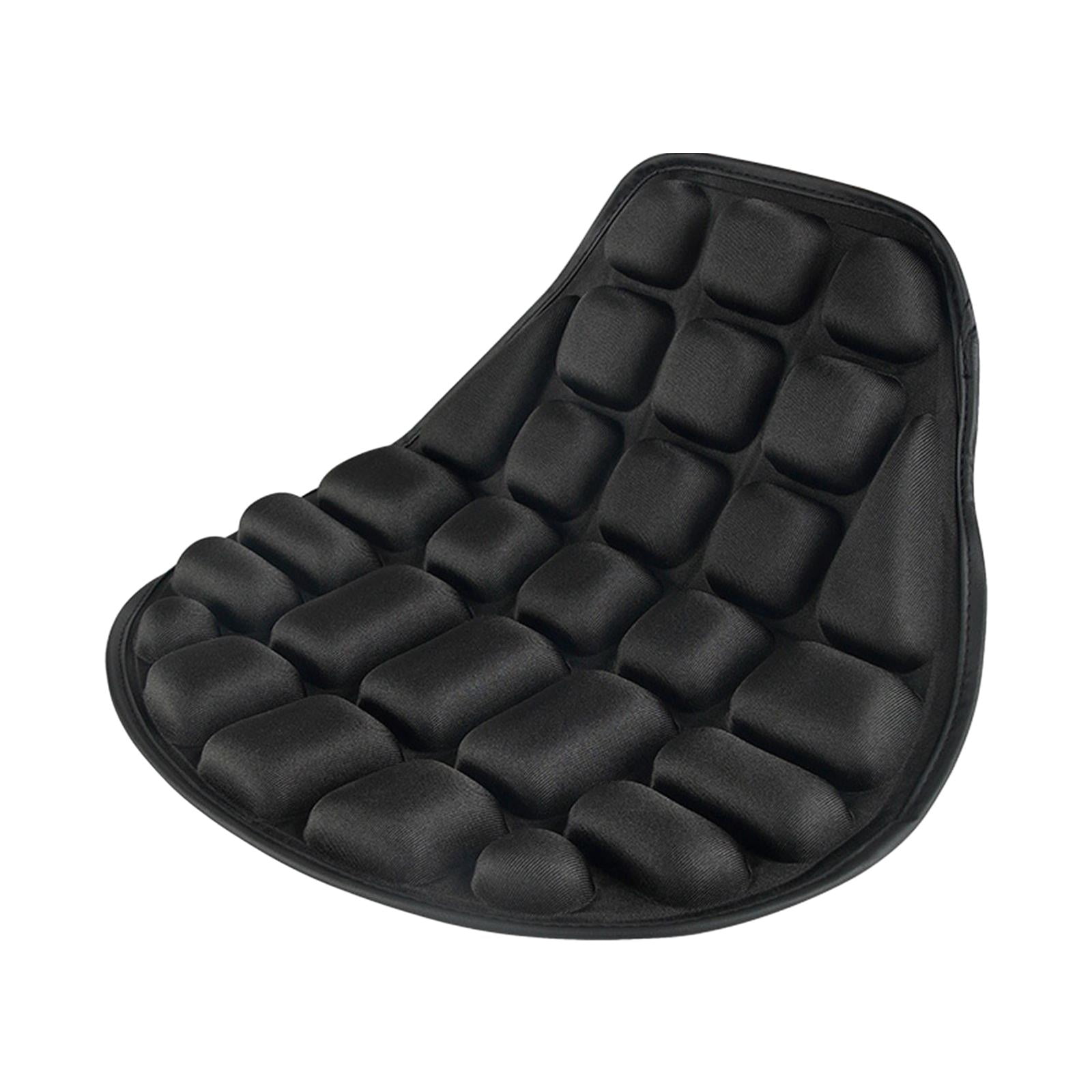 Magideal - Cojín De Asiento 3d Para Motocicleta, Cojín De Asiento Transpirable Antideslizante 3d Para , Negro Negro5