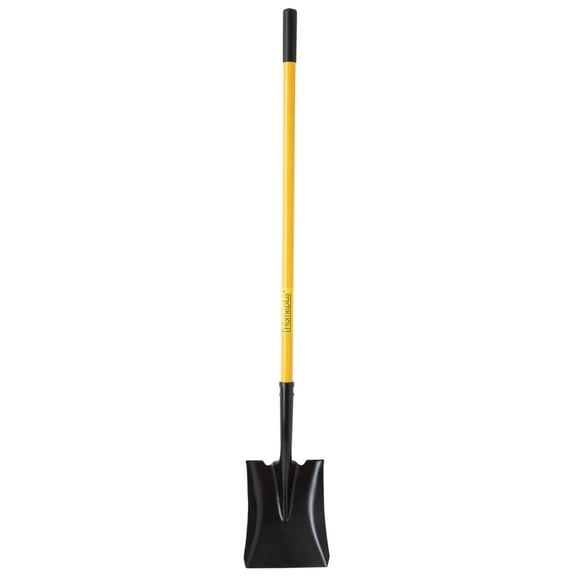 Shovel Home Plus, punta cuadrada de acero, 22,23 cm de ancho x 144,78 cm de largo
