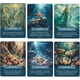 thumbnail image 3 of Baraja de cartas del Oráculo GZSYXHJYXGS Océano de sabiduría bajo el mar, 3 of 3