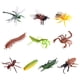 thumbnail image 1 of Modelo De Insectos De Plástico Figuras Juguetes Bichos De Juego Para Niños Pequeños Bolsa De Relleno 10 Piezas, 1 of 1