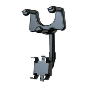 Genérico - Set 2 Soporte Giratorio Retractil 360 Grado Telefono Carro L