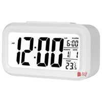 Dblue - Reloj Despertador Digital Pantalla Lcd Color Blanco - Puntostore
